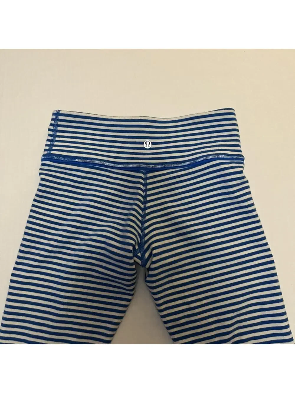 vintage Lululemon striped leggings